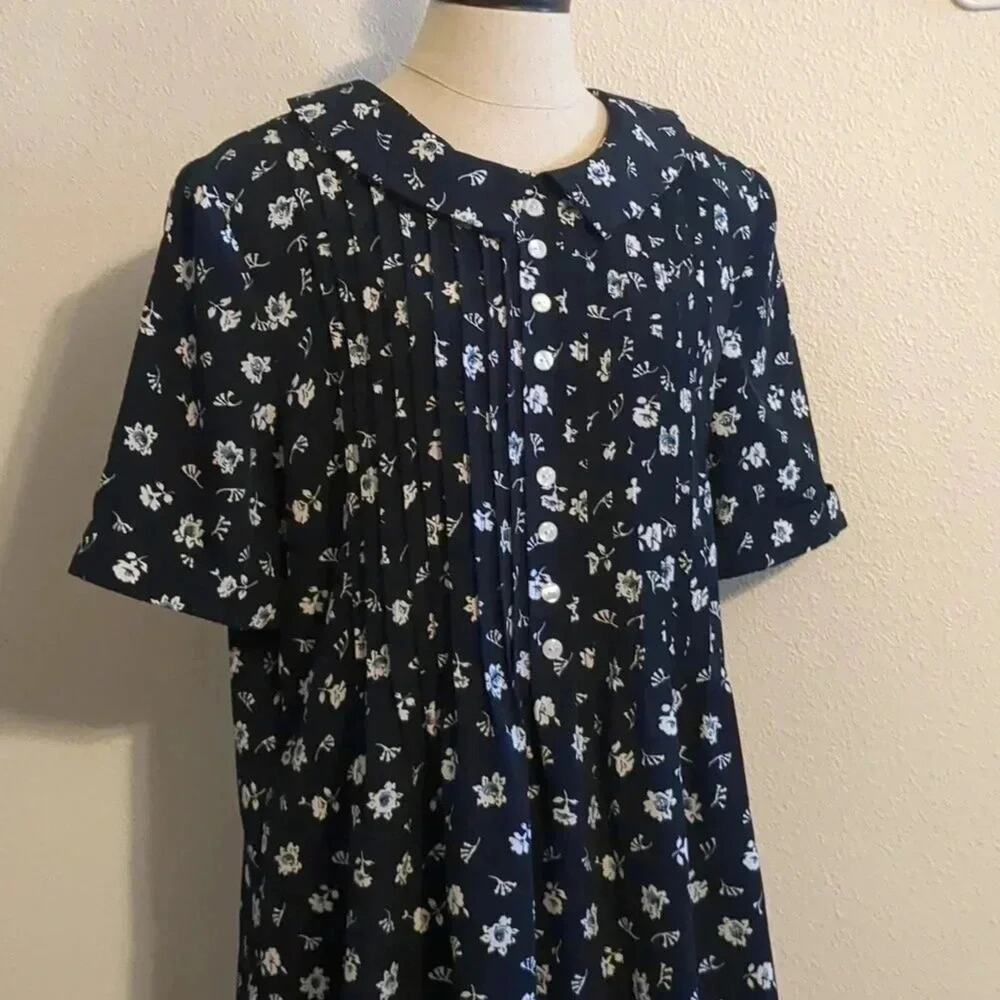 Vintage Kathie Lee floral‎ dress size 14